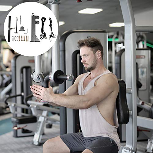 BESPORTBLE, 1 conjunto de polia profissional para musculação e força muscular, acessórios para muscu