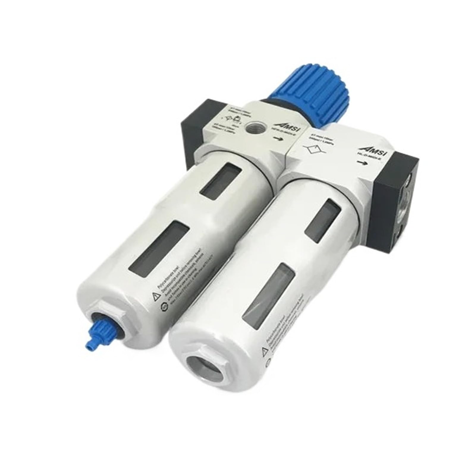 Séparateur huile-eau 1/2-D-MIDI pour protéger les outils pneumatiques de l'eau