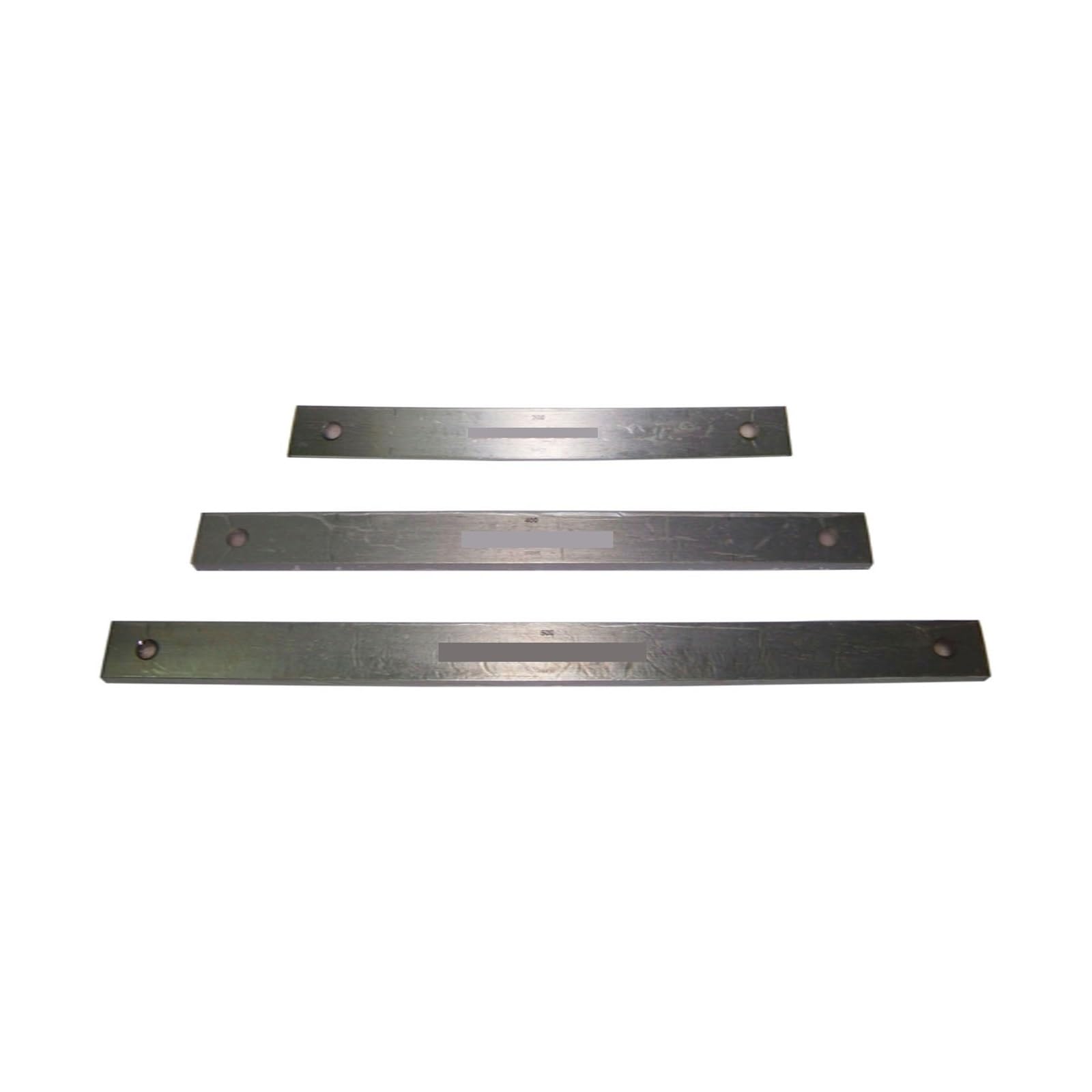 Zestaw wzorców blokowych, 125-500 mm, 8 szt., klasa 0, klasa 1(1 Grade)