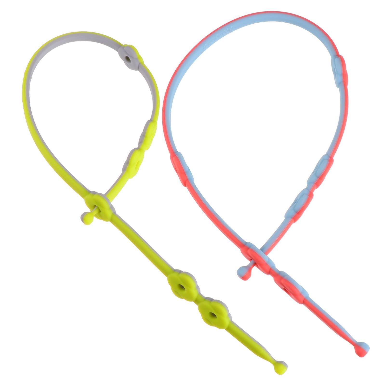 ULDIGI Pacifier Straps Silicone Cord Leash Pouch Hanging 2pcs Baby Clips for Pacifier Prevent Dropping Safe for Baby Hands