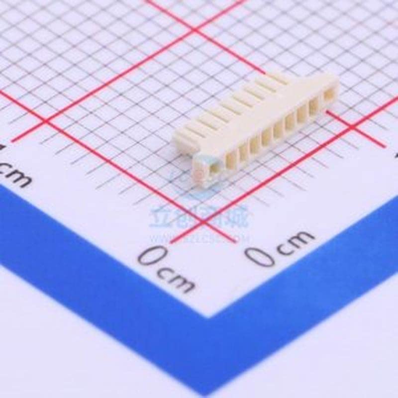 10 Pcs 8P Crimp Terminal Housing P=0.8mm - 0.031