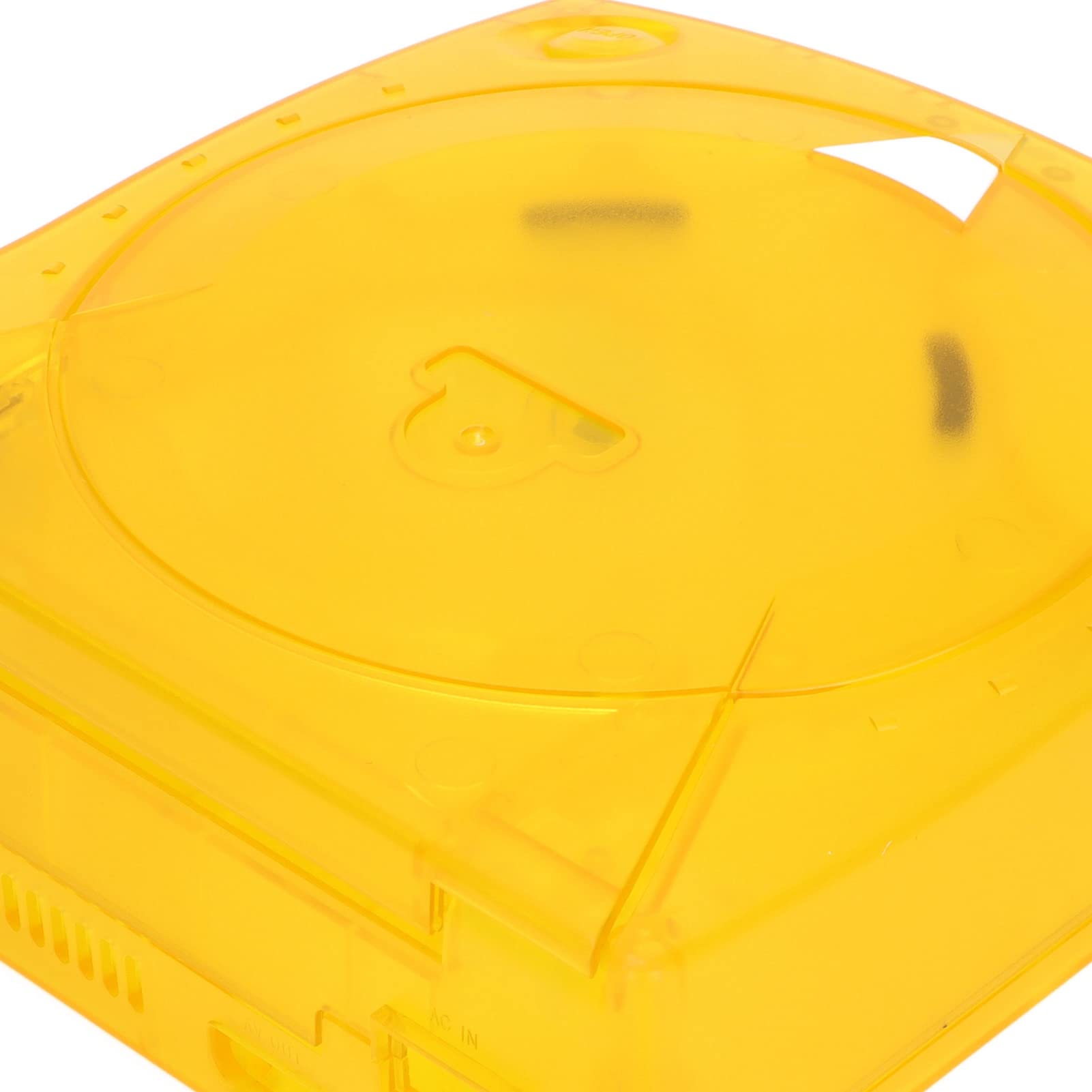 Custodia in Plastica Trasparente per Dreamcast DC con Funzione di Rimozione Facile Design Speciale Adatto Ai Giocatori