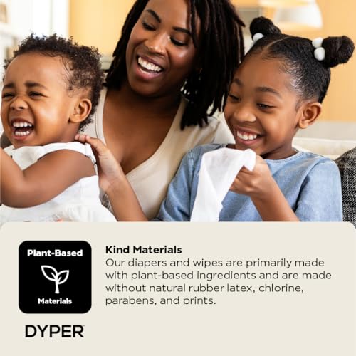 DYPER Baby Wipes | 99% Water Wipes | 100% Plant-Based | Hypoallergenic for... - Image 4
