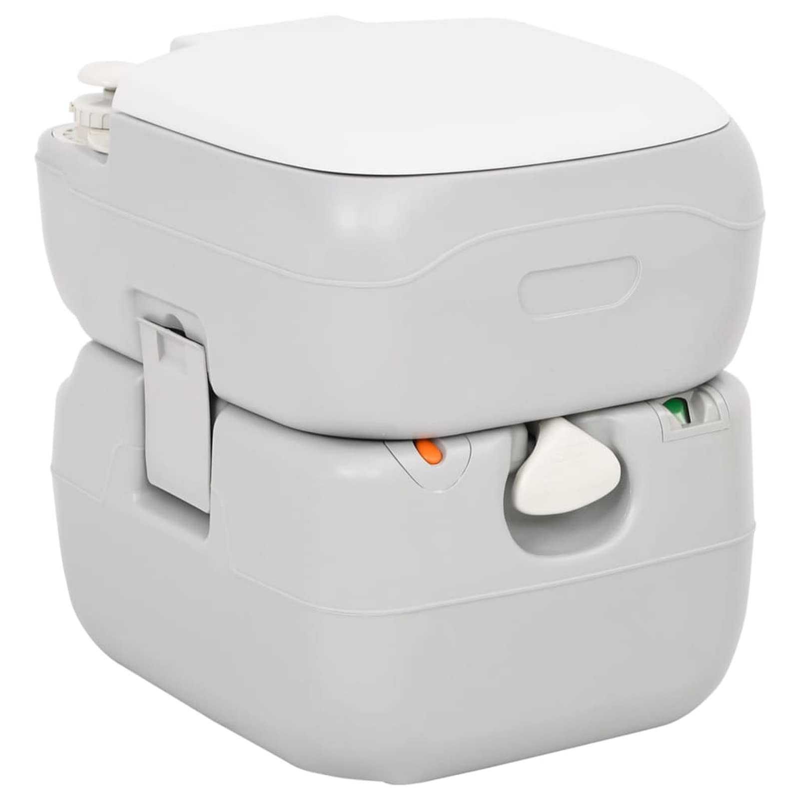 ARKEM Tragbare Campingtoilette Toiletteneimer Mit Deckel Camping mit Waschbecken und Wasserbehälter Bio Toilette