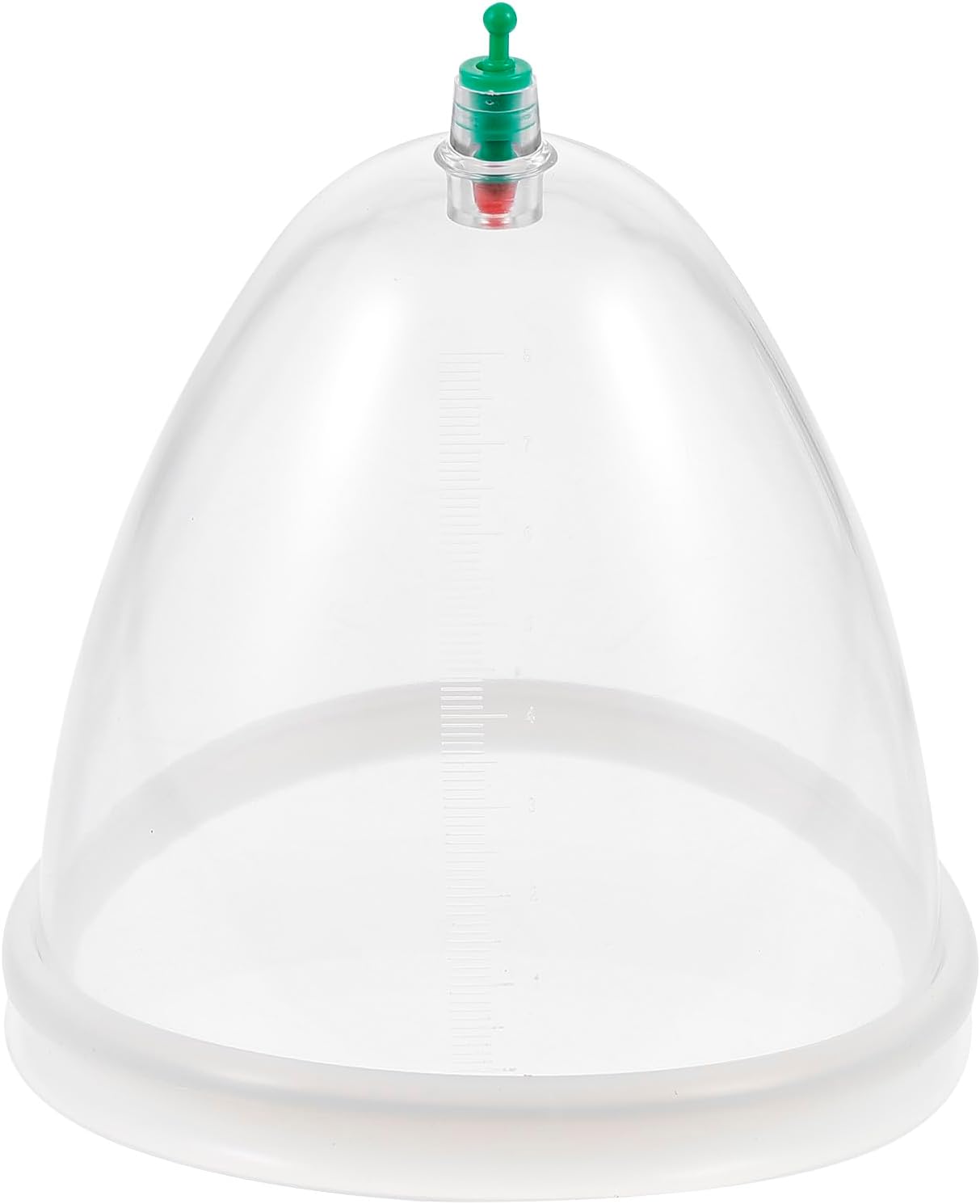 Negative Pressure Cupping Device Body Cupping Abs Material White Relief Vacuum Massage Tool for Waist and Abdomen Circulation Improvement