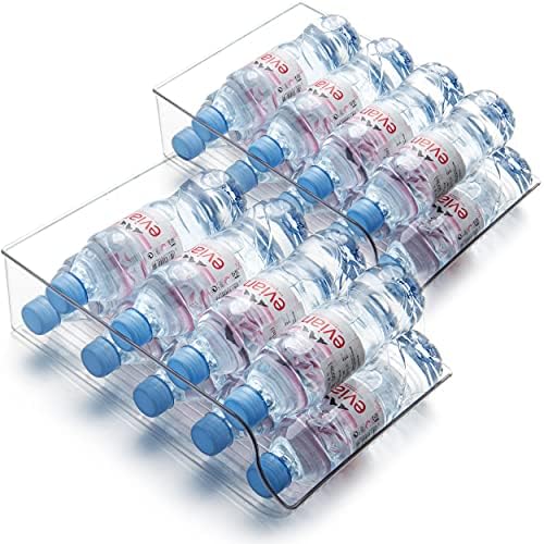 JinaMart Water Bottle Organizer 2 Pack, Kitchen Water