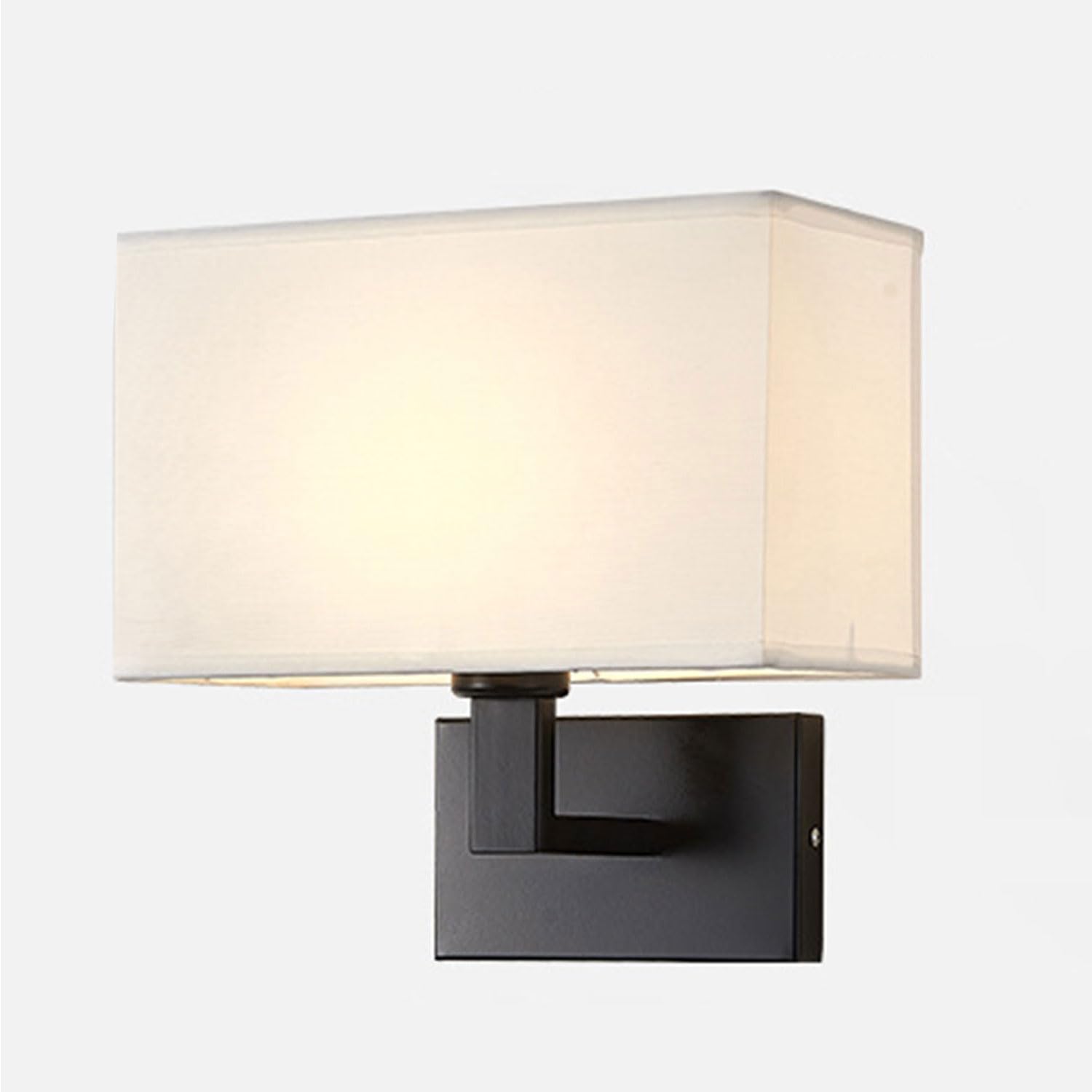 Moddeny Wall Sconces Vintage Fabric Wall Lamps E27 Bathroom Bedside Sconce Simple Indoor Wall Lights For Bedroom Living Room Vanity Bathroom Hallway Staircase