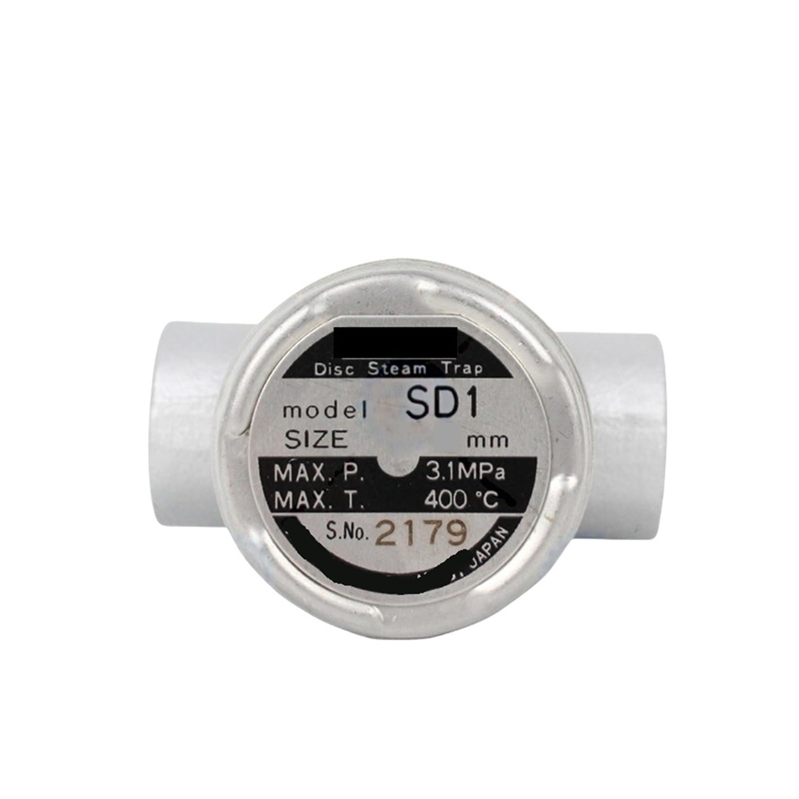 Termodynamiczna pułapka parowa SD1 z dyskiem syfon parowy ze stali nierdzewnej DN8 DN10 DN15 0,03 ~ 3,1 MPa 400℃ (SD1/DN8)