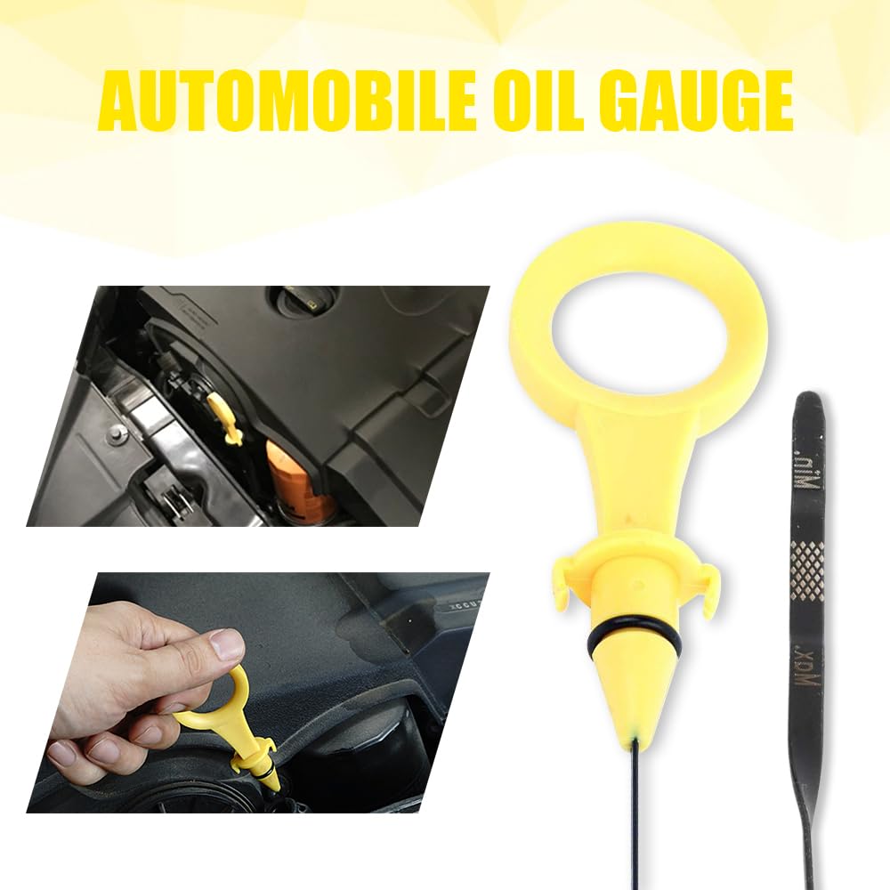 Amazon.co.jp: 車のエンジンオイルディップスティック、オイルレベル