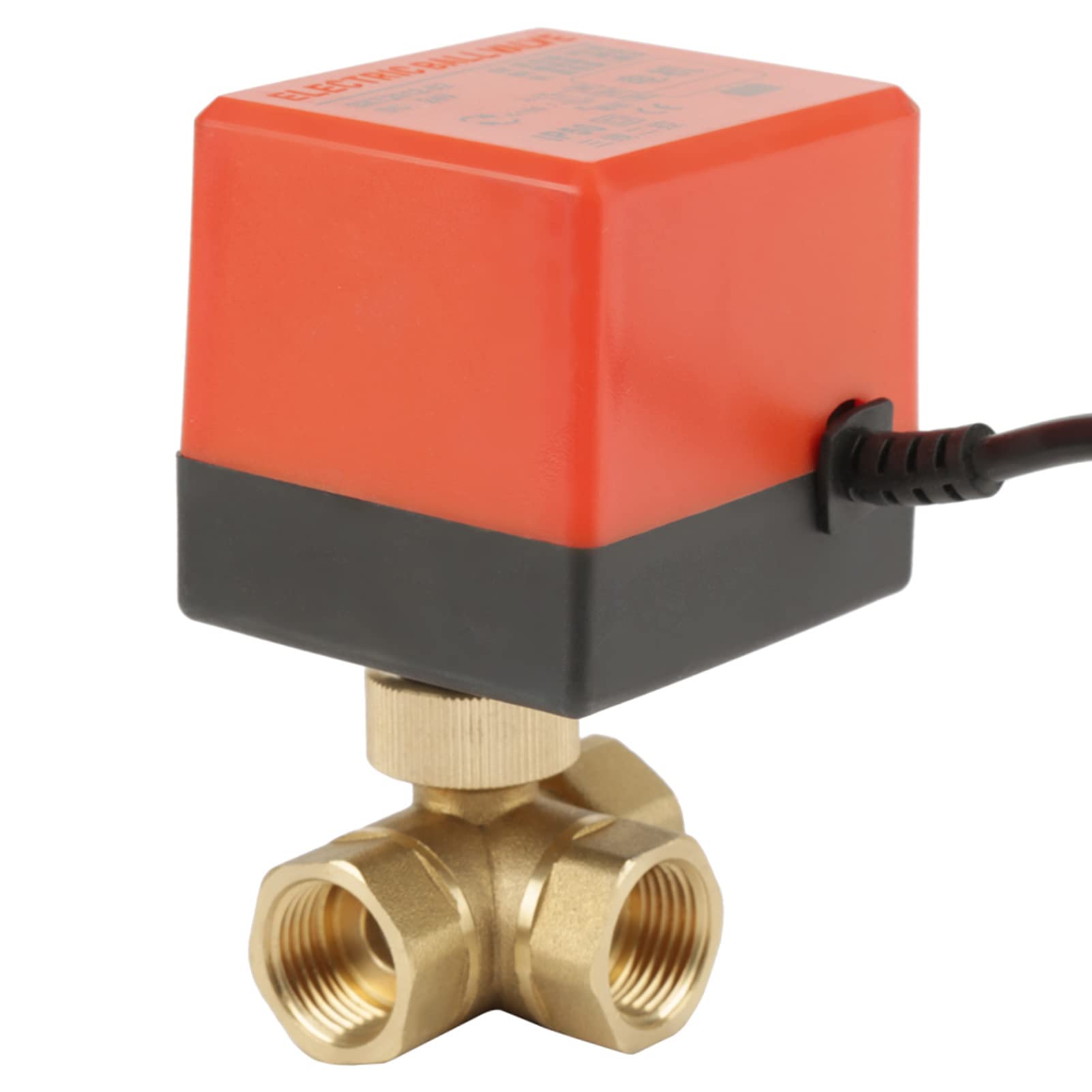G1 / 2"Valvola elettrica motorizzata in ottone DN15 per controllo di flusso 3 vie 220VAC