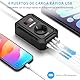 BESTEK 200 W Spannungswandler 12 V auf 240 V 230 V AC Auto-Wechselrichter, mit 3-pin Steckdosen, 2 18-W USB und 2 USB-C Anschlüssen Zigarettenanzünderstecker, von Laptops, iPhones, und mehr, Schwarz