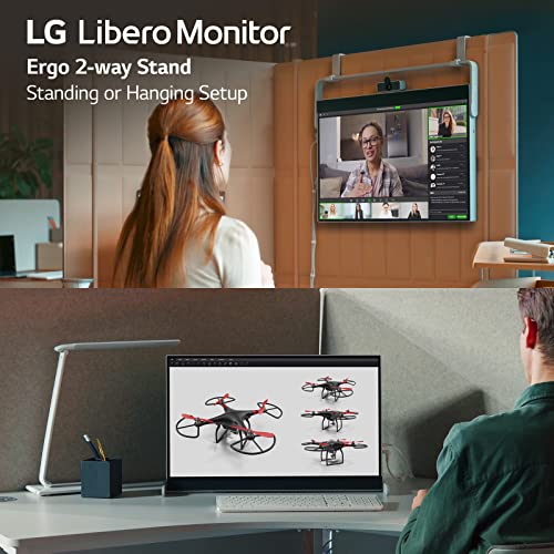 Image of LG 27MQ70QC-S.AUS 27 inch QHD IPS HDR 10 Libero Monitor with Detachable Full HD Webcam