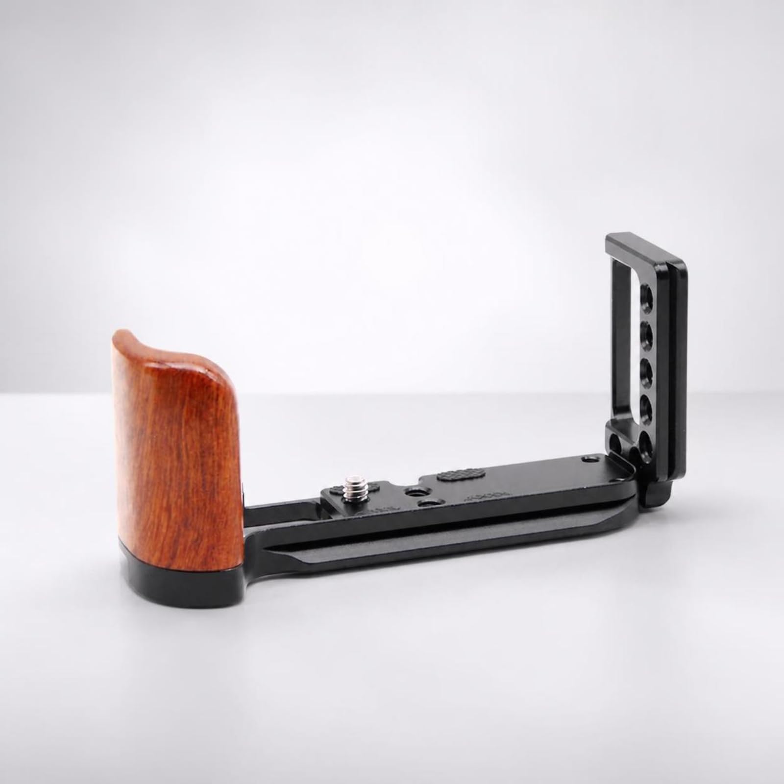 1 Pezzo Staffa Fotocamera Piastra Montaggio Supporto Fotografia in Metallo Nero Angolo Retto Stabile Cambio Rapido Orizzontale Verticale Fissaggio, style to 2
