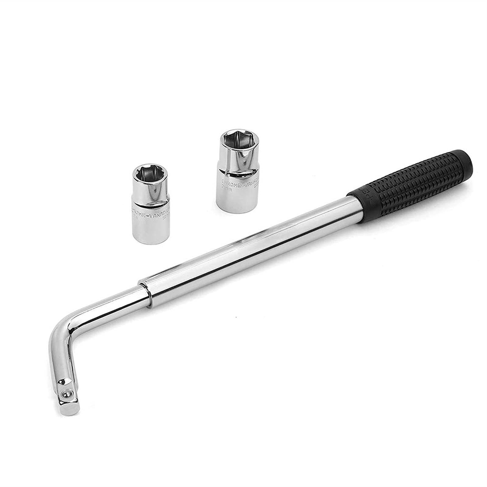 17-23mm Cappuccio della Ruota Chiave Chromium-Vanadium Acciaio Acciaio Telescoping Chiave per Auto Riparazione Auto 557