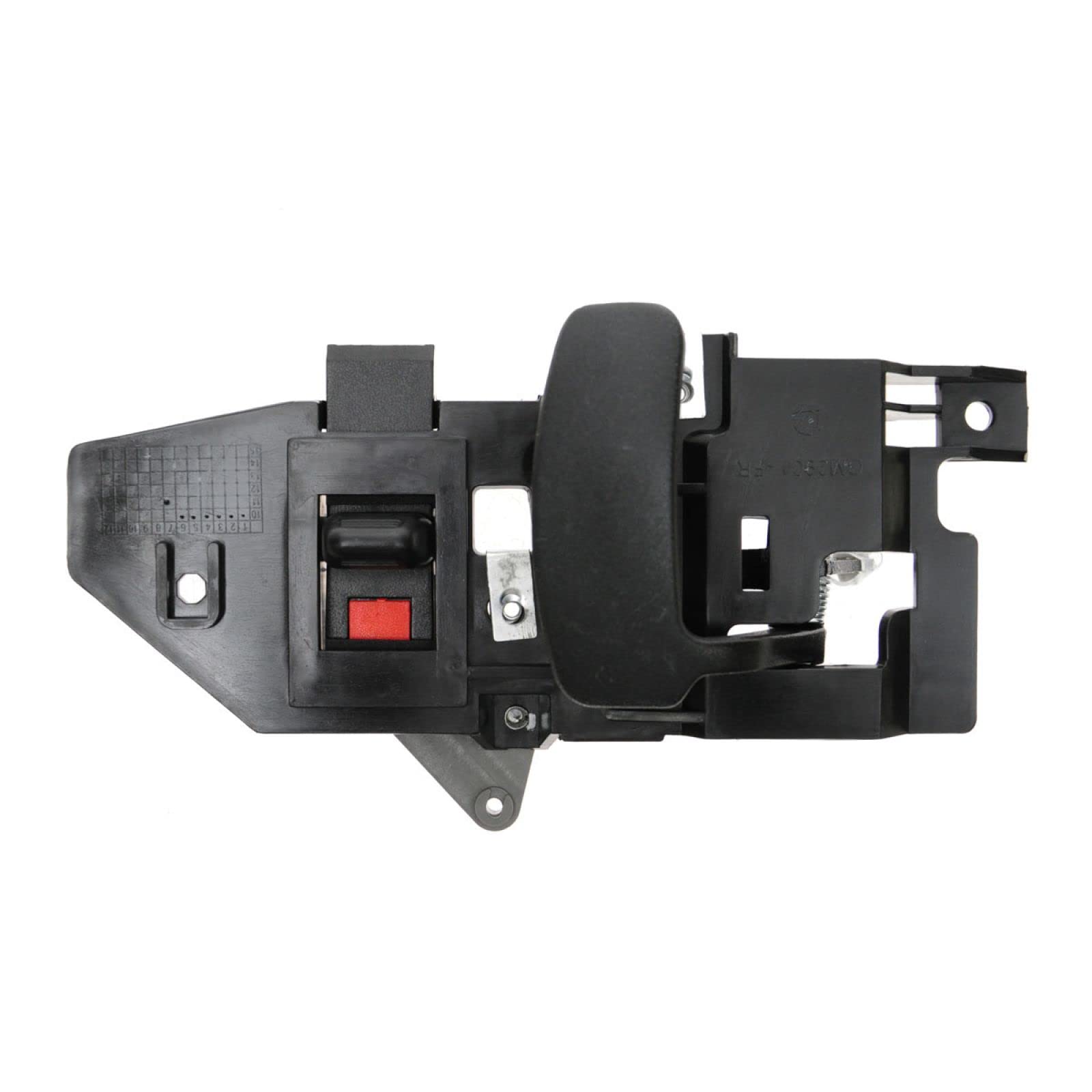 TRQPassenger Side Interior Door Handle Black Compatible with 2001-2014 Chevrolet Express 1500 2001-2017 Express 2500 Express 3500 GMC Savana 1500 Savana 2500 Savana 3500