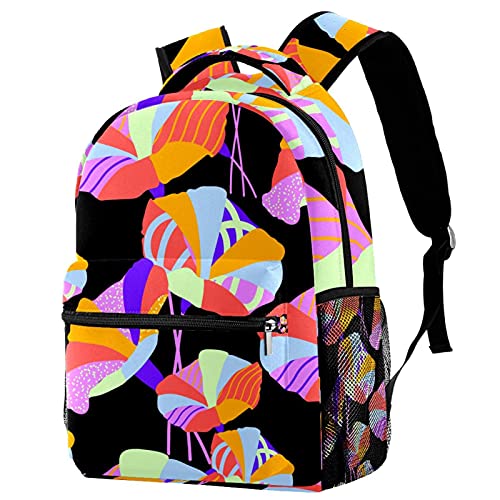 Sac à dos de voyage pour campus ergonomique pour transporter livres et gourde