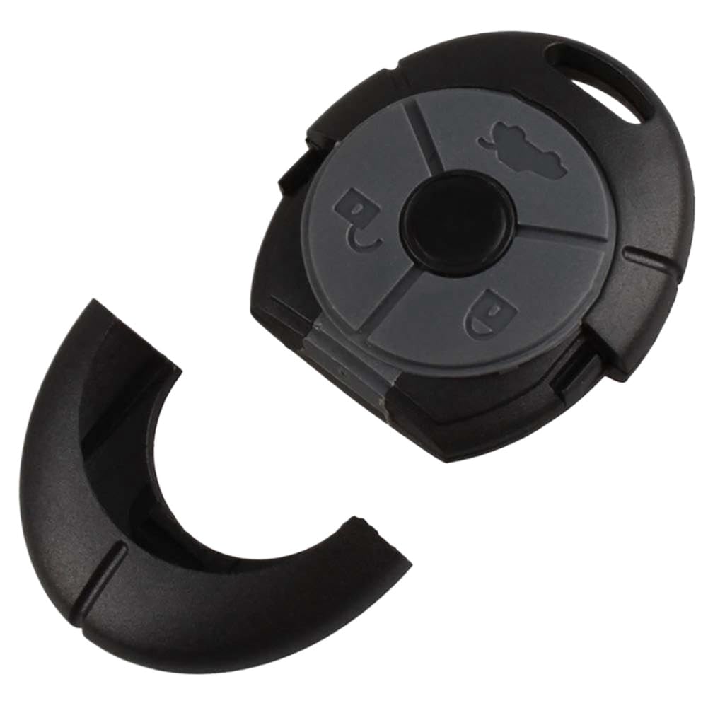 Funda de Mando a Distancia de Goma con 3 Botones Compatible con Rover 25 35 ZS ZR ZT Pack de 2