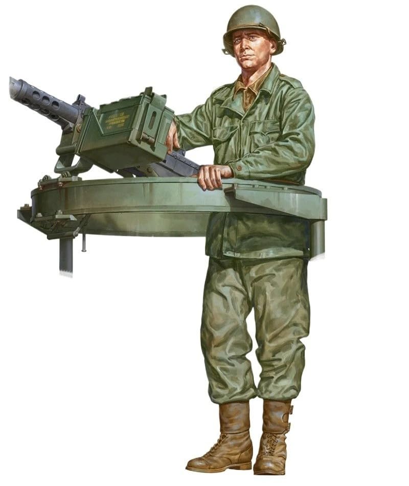 1/16 Scale Resin Figure Model Kit US M8 Armored Vehicle Crew Unassembled and Unpainted