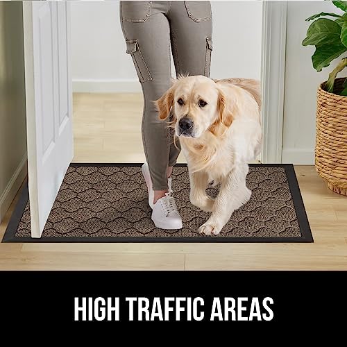 Gorilla Grip 811113030125 100% Waterproof All-Season Weathermax Doormat, 23X35, Durable Natural Rubber, Stain And Fade Resistant, Low Profile, Indoor Outdoor Doormats thumb #6
