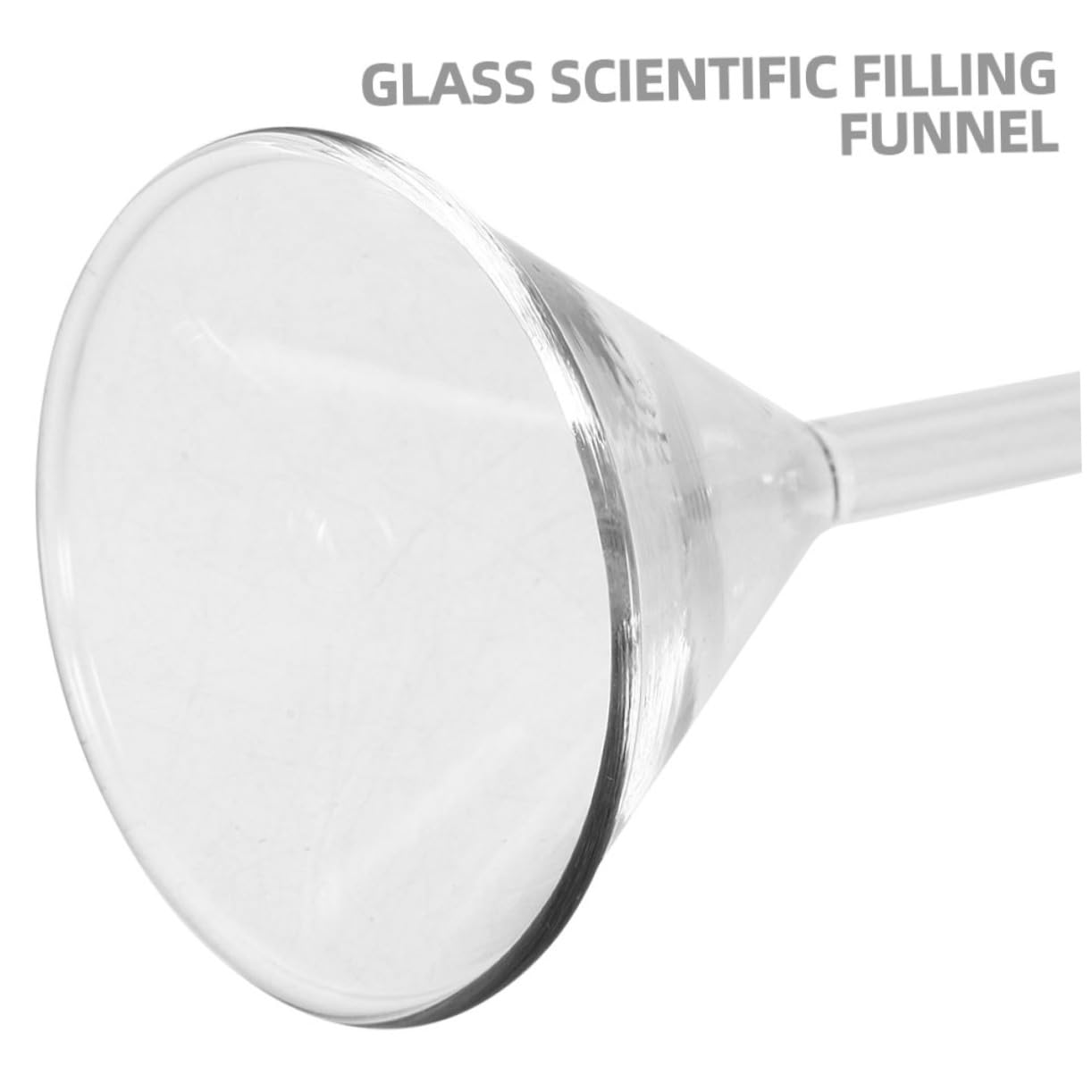 Gatuida 15stücke Teiliges Labor-trichter Glas Wissenschaftlicher Trichter Für Präzises Ausgießen Zum Übertragen Von Essenzen Hitzebeständig Und Tragbar