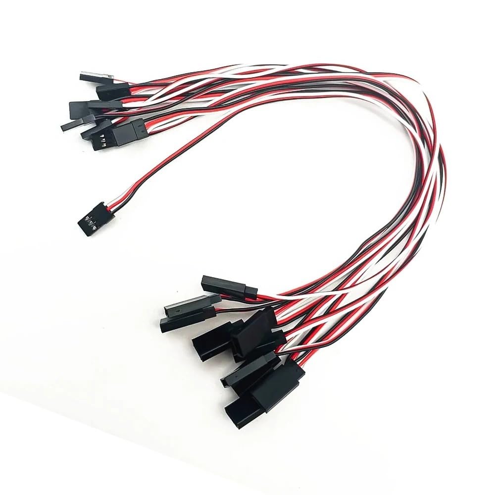 Servo Verlängerungskabel 15cm 30cm 50cm 3-Pin Kabel Stecker RC Teile