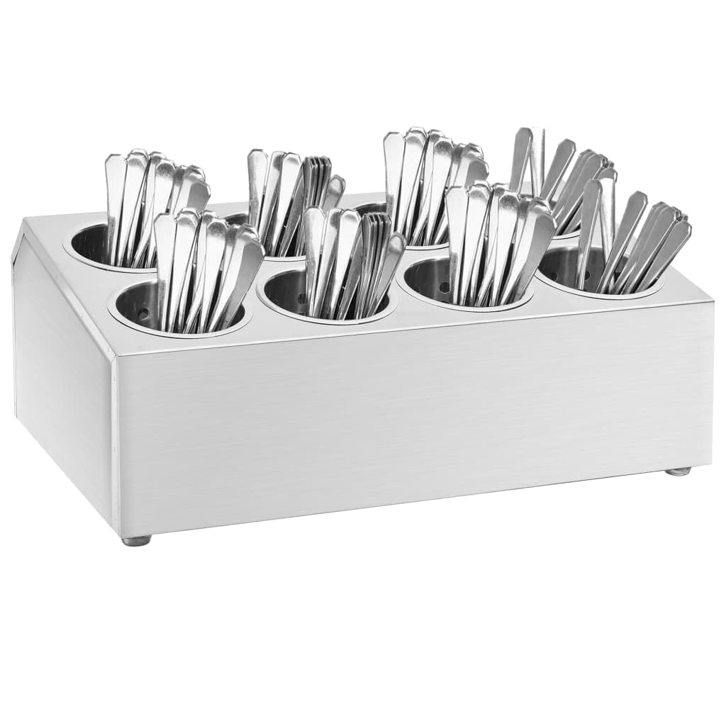 Generisch Besteckbehälter 8 Fächer Rechteckig Edelstahl,Heim & Garten,Küche & Esszimmer,Küchenhelfer & -utensilien,Küchenorganizer,Besteckkästen,51231