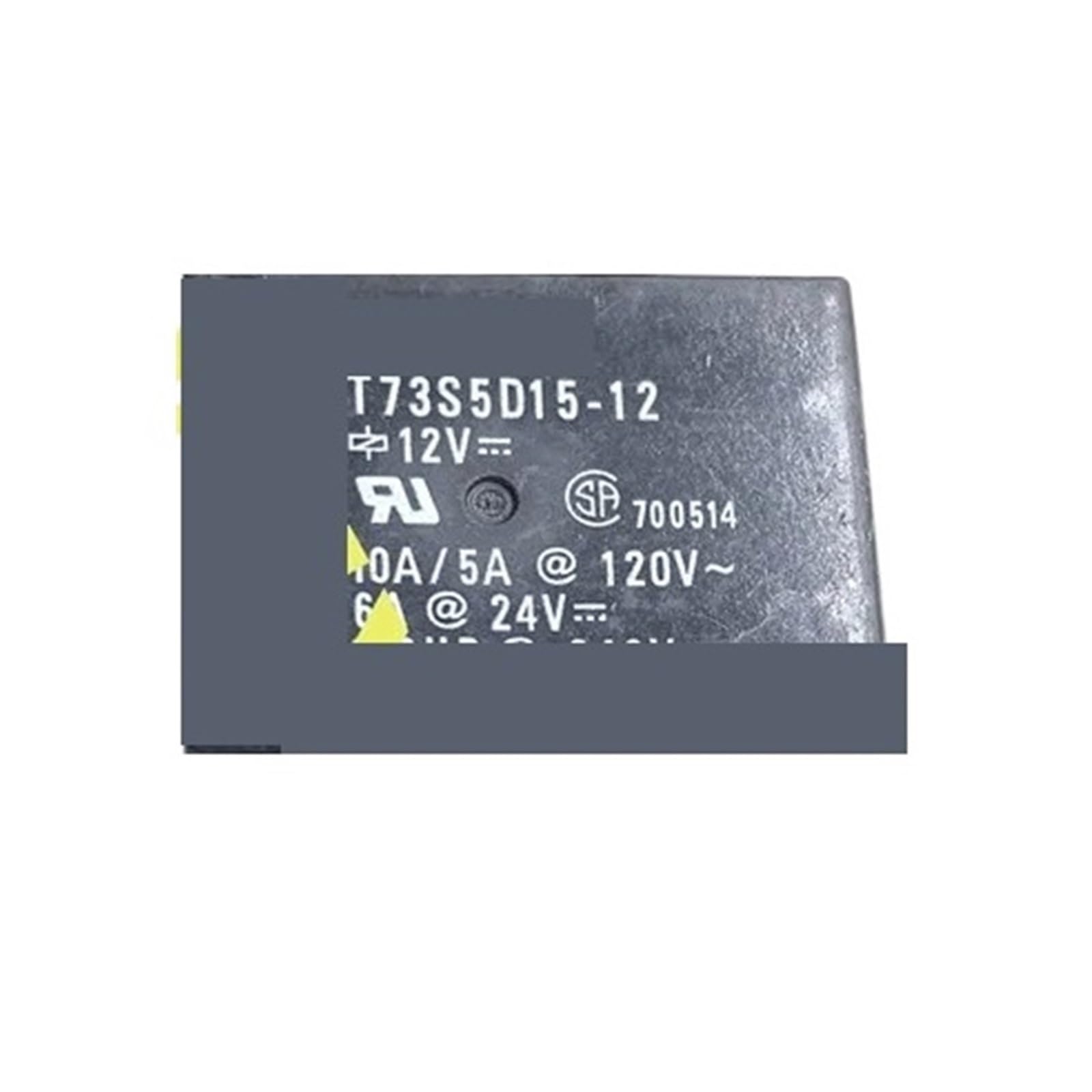 Relais T73S5D15-12 12VDC à haute isolation et forte capacité de coupure 10A