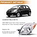 corkiauto Headlight Assembly Replacement for 2007 2008 Toyota Yaris 2 Door Hatchback Halogen Headlamp Pair,Chrome