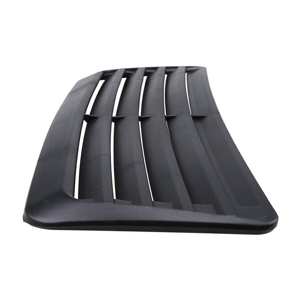 Car hood trim cover Car Styling decorativo flusso presa d'aria turbo cofano sfiato copertura rivestimento universale(Carbon Fiber Color)