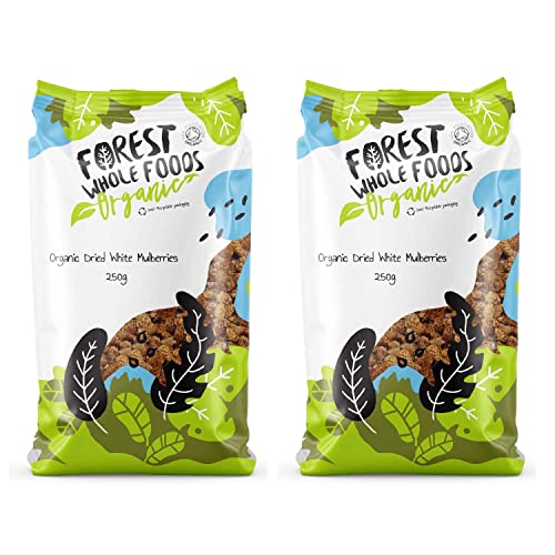 Image of Forest Whole Foods Organic Dried White Mulberries (500g)