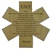 EMT Prayer on 8" Red Alder Wood