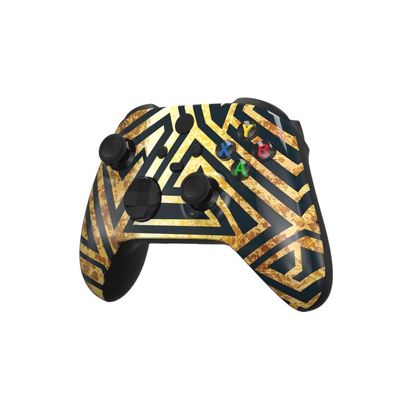 Image of ProControllers LLC Wireless Custom Controller Compatible with PC, Windows 10+, Series X /S & One (Golden Apex)