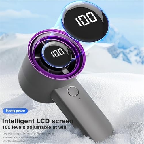 Ventilador portátil PDA ZYFSHA mini extractor USB turbo recargable 3