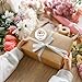 Acetiamin Floral Handmade with Love Stickers Roll, 1.5 inch 500 PCS Flower Homemade with Love Stickers for Handmade Baked Goods, Crafts, Gifts Package, Small Businesses
