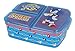 Kinder Brotdose Lunchbox Sandwichbox - Brotdose Kinder Lunchbox mit Fächern -Brotbox mit Unterteilung - Brotdose Kindergarten - Kinder Brotdose aus Kunststoff BPA frei (Sonic)