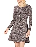 Standard edc by ESPRIT Damen 100CC1E323 Kleid, 001/BLACK, M