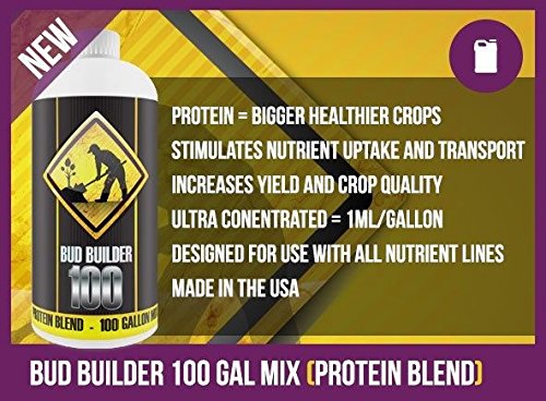 Bromomiteri Bud Builder 100 Gallon Protein Mix Plant Food Blend Hydroponic Super Concentrate ;from#ahldistribution
