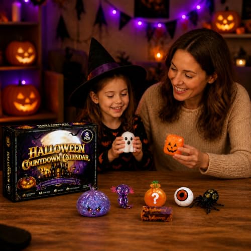 Halloween Squishy,8 Pieces Squishy Pack,Halloween Theme Squishies - image 3