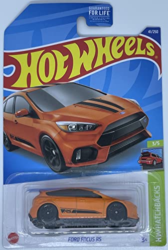 Hot Wheels 2022 - Ford Focus RS - HW Hatchbacks 3/5 [Naranja] #41/250