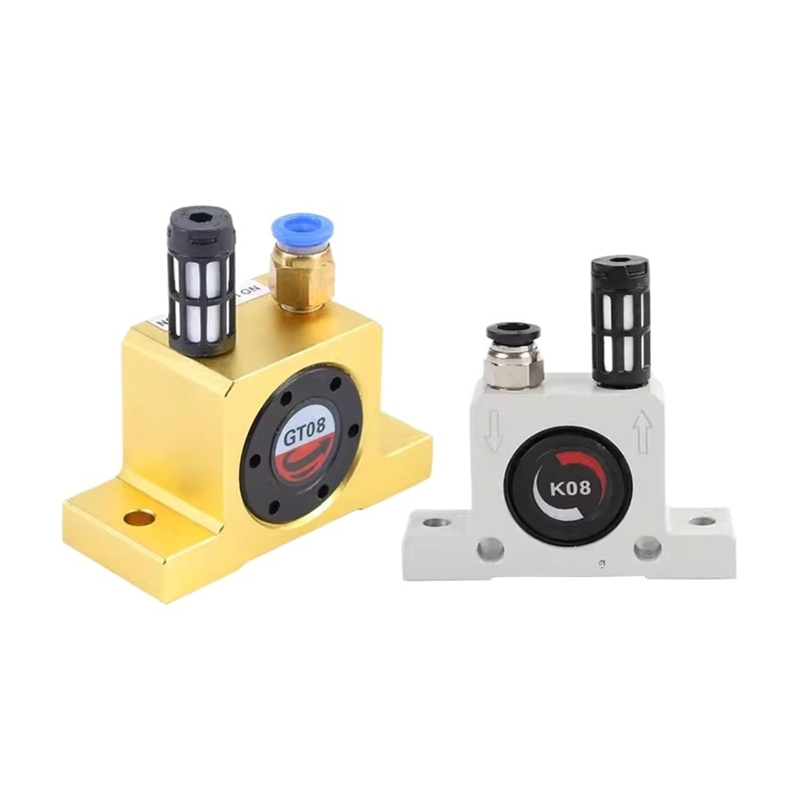 Moteur de vibration GT20 cylindre pneumatique en acier inox à haute fréquence