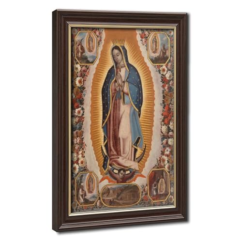 Notre Dame de Guadalupe impression sur toile cadre suspendu déco murale