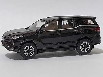 Paragon Models 2023 Fortuner Attitude Black 1/64 Diecast Model Car PB-55723