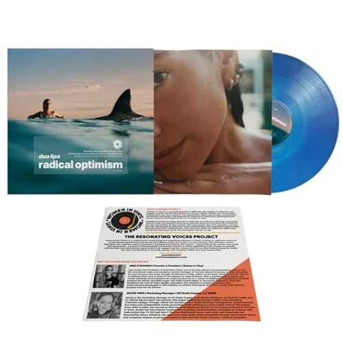 Album Art for Dua Lipa Radical Optimism (Galay Blue Vinyl) by Dua Lipa