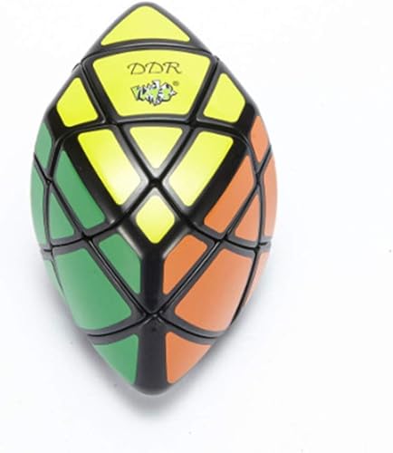 Miniatura 2 de AI-YUN Rhomboédrico con curvas 3x3 Speed Cube 6 ejes romboédrico 3x3 Skewb Cube Puzzle Juguetes Cerebro Teasers Puzzles Negro