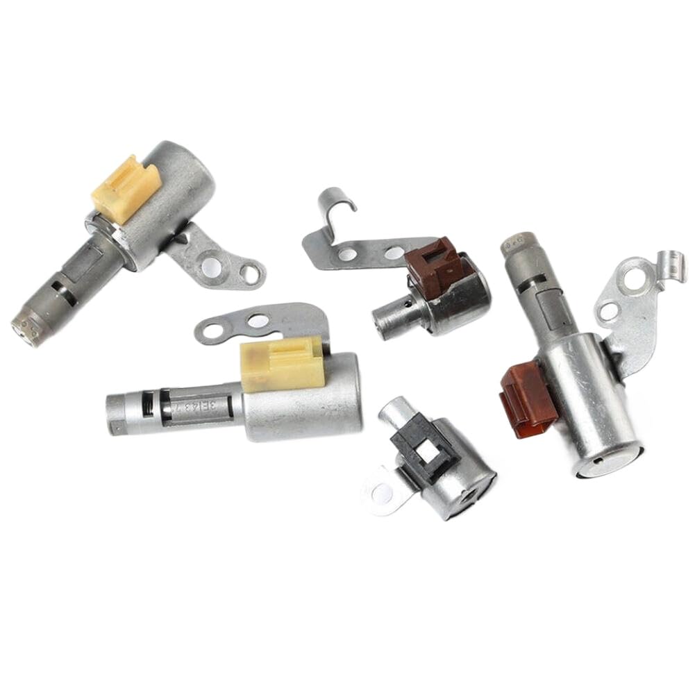 Fdeqalx Onecolor Auto Transmission Solenoid 5 Pcs U140e U241e Compatible With Toyota Solara Celica Es300 Rx300