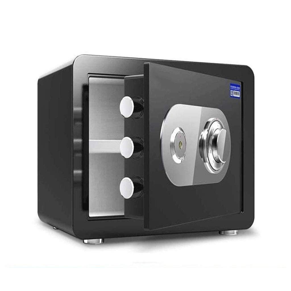 Electronic Luxury Digital Safe Deposit Box Keyboard Lock Home Office Hotel Business Jewelry Cash Use Storage Money 45CM