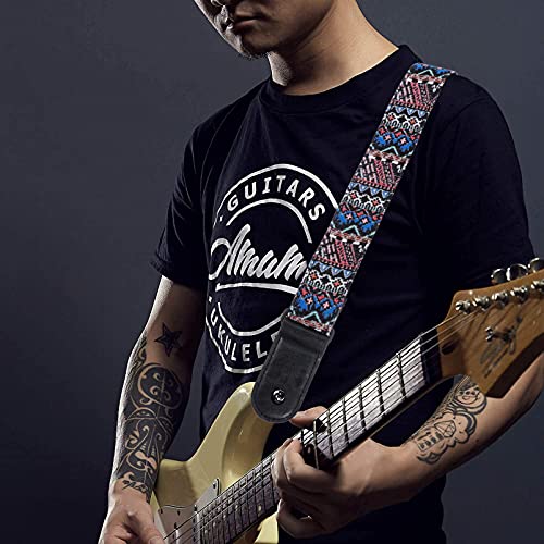 ARTIBETTER Correia Da Guitarra Correia Da Guitarra para Acústico Elétrico Do Vintage E Guitarras Bai