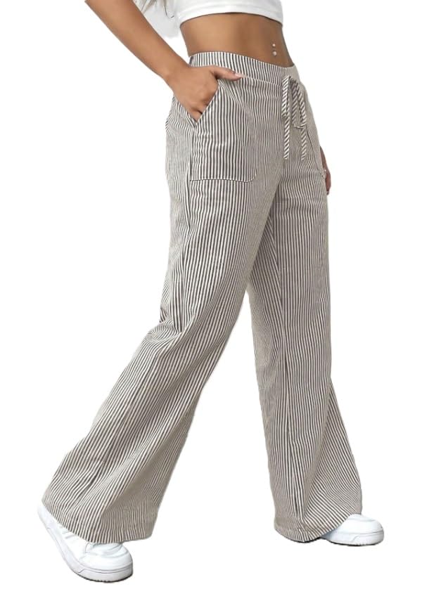 zurity Women Trousers | Trousers Pant for Women | Pant for Womens (P-05-BLACK-L)-picture-0
