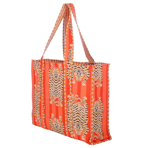Bolso Tote de Algodón para Mujer, Reutilizable y Lavable miniatura 4