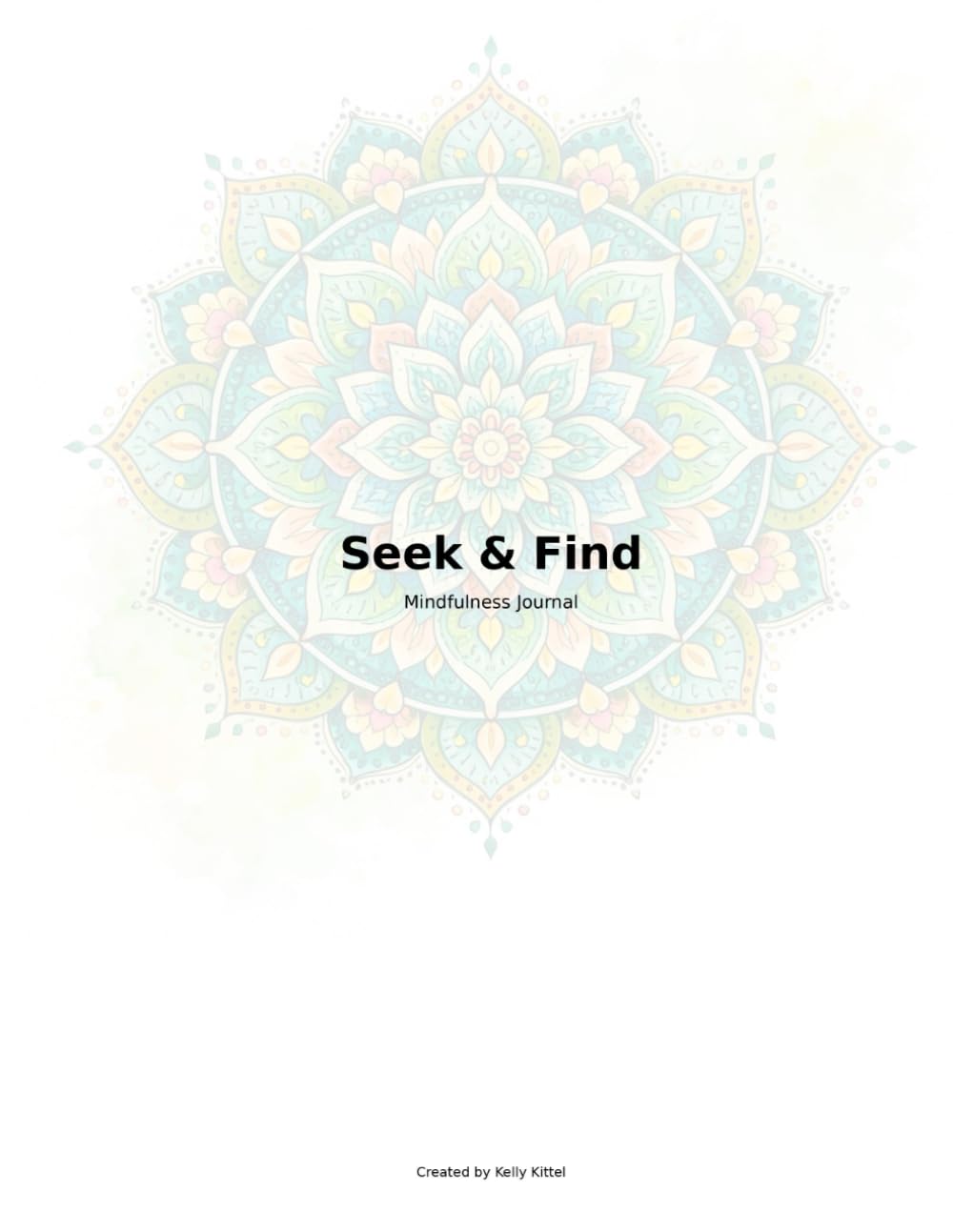 Seek & Find: A 28-Day Mindful Word Search & Gratitude Journal